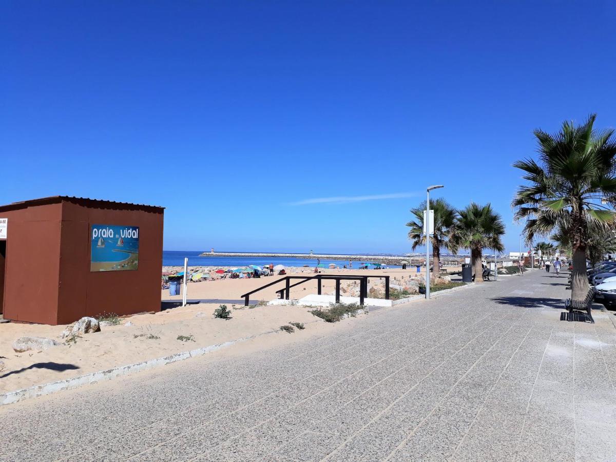 T1 Dunas 7 - Aconchegante, Wifi, 150Mt Praia Quarteira Dış mekan fotoğraf